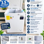 Nevera Royal de 3.5 pies -inverter • Factura a nombre del cliente • Garantía de 1 mes • Domicilio costo adicional - Img 57939956