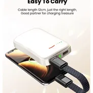 ELOUGH CABLE Tipo C-LIGHTNING 27W | CORTO 14.5CM PARA POWER BANK - Img 57438957