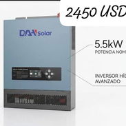 Un kit de inversor híbrido DAV Solar de 5,000 W con una batería LiFePO₄ de 5 kWh - Img 56118211