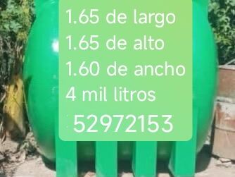 Tanques plásticos para agua de 4 mil litros - Img 66583199