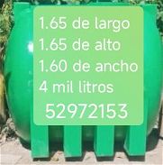 Tanques plásticos para agua de 4 mil litros - Img 45583637
