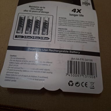 Pilas de litio recargables - Img 119461153