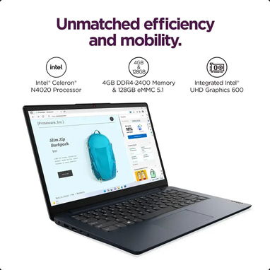 (X) Laptop Lenovo IdeaPad 1 – 14 Pulgadas (14IJL7) $343.00 - Img 126477406