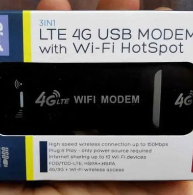 MODEN ROUTER 4G LTE POR PUERTO USB TIPO MEMORIA FLASH ESTA NUEVO 0KMM EN SU CAJA--54748161, ES CONECTAR TU LINEA DEL MOV - Img 84188055