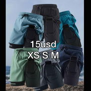shorts con licra para hombre - Img 55840427