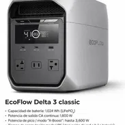 Ecoflow delta3 clasicc nuevo en su caja grantia incluida y mensajería hasta la puerta de su casa - Img 55301558