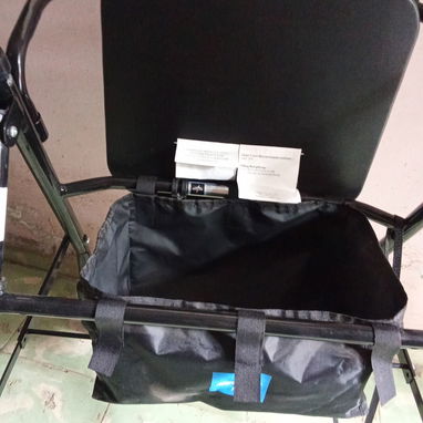 Andador de 4 ruedas con freno de mano y asiento. - 3/3
