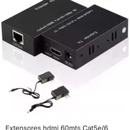 Extensores hdmi 60mts cat6/5e FULLHD  1080P - Img 56684304