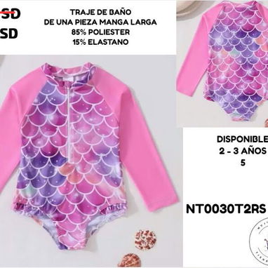Trusas de niñas de mangas largas en oferta - 4/6