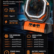 Ventilador recargable - Img 56448160
