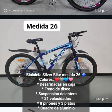 Bicicletas todoterreno, de paseo, de montaña (medida 24, 26 y 27.5) - Img 123279646
