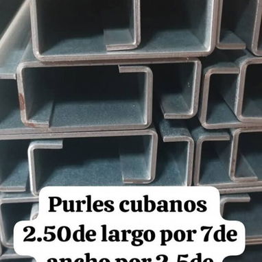 Tubos galvanizado y de hierros,.Purle, tejas. - 4/10