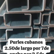 Angulares, tejas, tubos galvanizado y de hierros,.Purle, cerca perle. - Img 57573353
