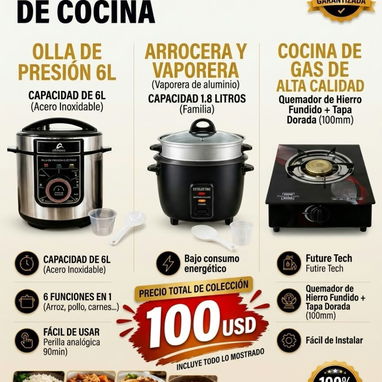 Electrodomésticos para la cocina y equipos de ferretería - 10/10