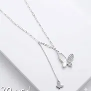 Cadena de maripositas 🦋👐Plata 925💍🪙🩶🥈 - Img 56259012