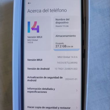 XIAOMI 13 LITE Todas las bandas | 12GB RAM + 256GB | ANDROID 13 | NUEVO EN SU CAJA!! - Img 122540089