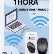 Mouse Inalámbrico 1Hora. Bateria AA incluida. Nuevos - Img 45863080