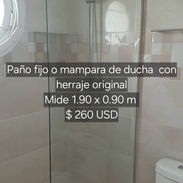 MAMPARA DE CRISTAL, PARA BAÑOS - Img 55115744