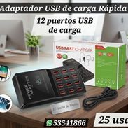 ADAPTADOR USB DE CARGA RÁPIDA 12 PUERTOS - NUEVO EN CAJA - Img 58338315