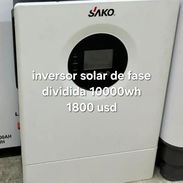 Inversor solar fase dividida - Img 57890328