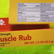 Muscle Rub 💕 crema con mentol - Img 56030747