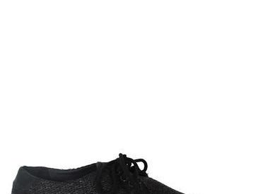 Zapatos nuevos de vestir negros y zuela blanca gangaa - Img main-image