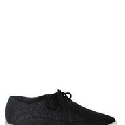 Zapatos nuevos de vestir negros y zuela blanca gangaa - Img 45542337