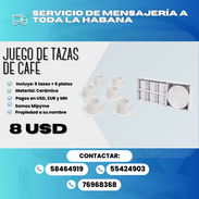 Juego de tazas de café☕ 💲Precio: 8 USD - Img 55273192