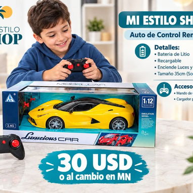 Carros control remoto y mas variedad de juguetes para niñas y niños serv de mensajería costo adicional opcional - 4/8