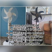 Ventilador Recargable de pedestal - Img 55852214