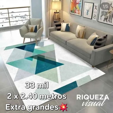 🔖Alfombras decorativas extra grandes para salas y habitaciones - 2/2