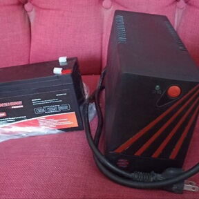 *️⃣‼️✨ ** NUMEN TS 650VA-390w+NEW Bateria de Backup 12V 9A **✨‼️*️⃣ - Img 110512344
