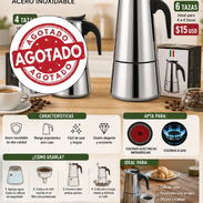 Cafetera italiana 6 tazas - Img 57217095