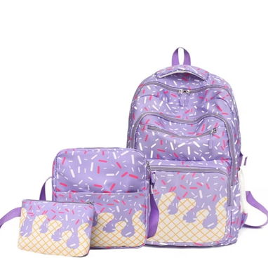 Mochilas escolares con merendero no es térmico y bolsito-cartuchera 35USD - 3/7
