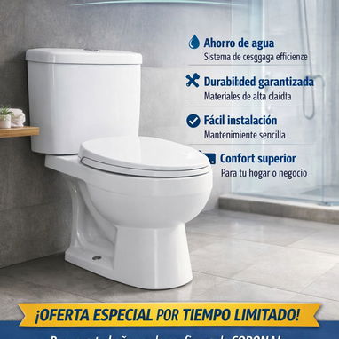Combo CORONA.Sanitarios. taza de baño y mas. cemento. cemento cola. 52927230 - Img 122878380