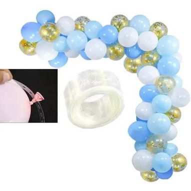 Fiesta, Cumpleaños, Globos, Confeti, Cortina, Manteles - Img 115163396