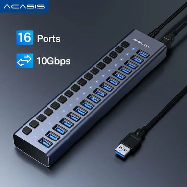 Regleta 10,12,16 puertos USB 3.0 y MULTI-FUNCTION todo NEW y con garantia - Img 116676136