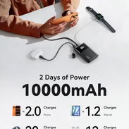 😱⚡Power Bank INIU 10000mAh 45W USB-C con Cable Desmontable, Soporte y Linterna    30 USD - Img 56792969