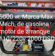 Planta eléctrica Max Mech 5000 watt - Img 46023262