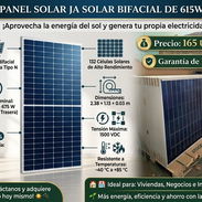 ☀️🔋 **PANEL SOLAR JA SOLAR BIFACIAL DE 615W** 🔋☀️ - Img 58092706