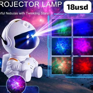 Astronautas proyectores de luces - 2/3
