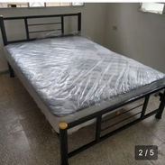 Cama camera Modelo cuadrado 🌲 con colchón de muelles entrega a domicilio Gratis en toda la Habana - Img 52259079