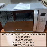 HORNO MICROONDAS 20L MILEXUS (ML-MO-0.7 CU FT), ENTREGA DE FACTURA. VARIEDAD DE ELECTRODOMÉSTICOS, TECNOLOGÍA, ETC - Img 53162217