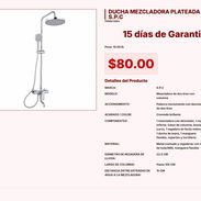 DUCHA MEZCLADORA PLATEADA S.P.C . - Img 57729250