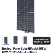 Panel solar Bifacial 555 Watt - Img 57072261