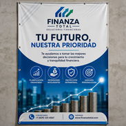 Cartel lona para negocio - Img 57132216