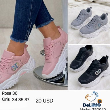 Hermosos y cómodos tenis para mujer - 8/9
