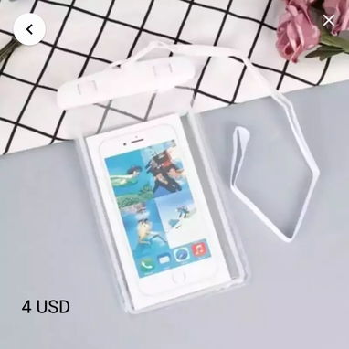đFundas o estuches hermĂ©ticos para proteger el celular del agua_ ideales para la playa y piscina - Img 122491726
