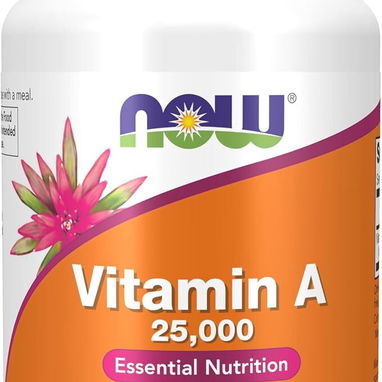 Vitamina A 25,000 UI (NOW Foods · 100 cápsulas blandas) - 4/4