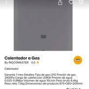 CALENTADOR A GAS $150 USD - Img 56818791
